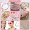 6 Boxes 16800pcs 72 Colors Clay Beads and 48 Colors Glass Seed Beads for Friendship Bracelets Making Kit Heishi Beads with Letters Beads for Girls